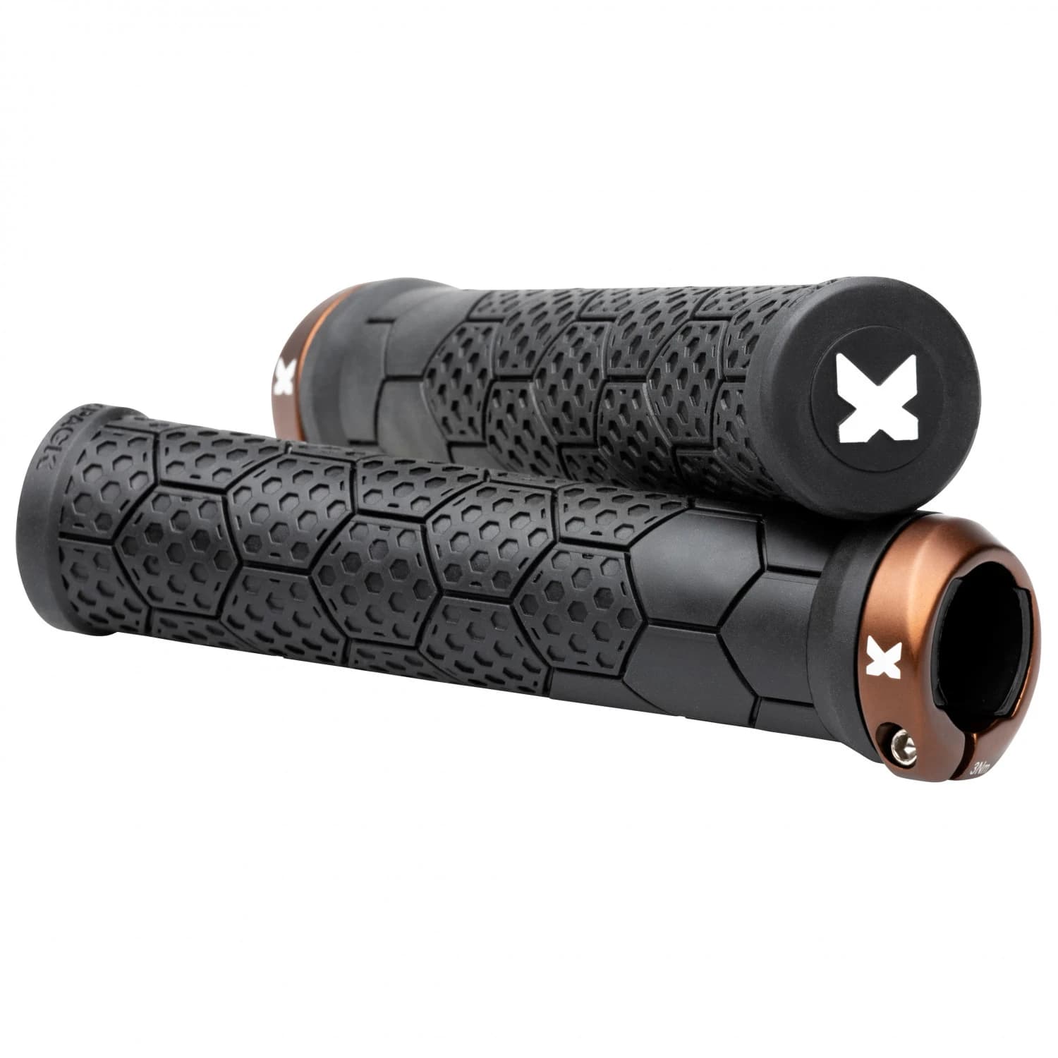 Грипове за кормило Sixpack racing Z-Trix AL Bike grips - Black / Bronze