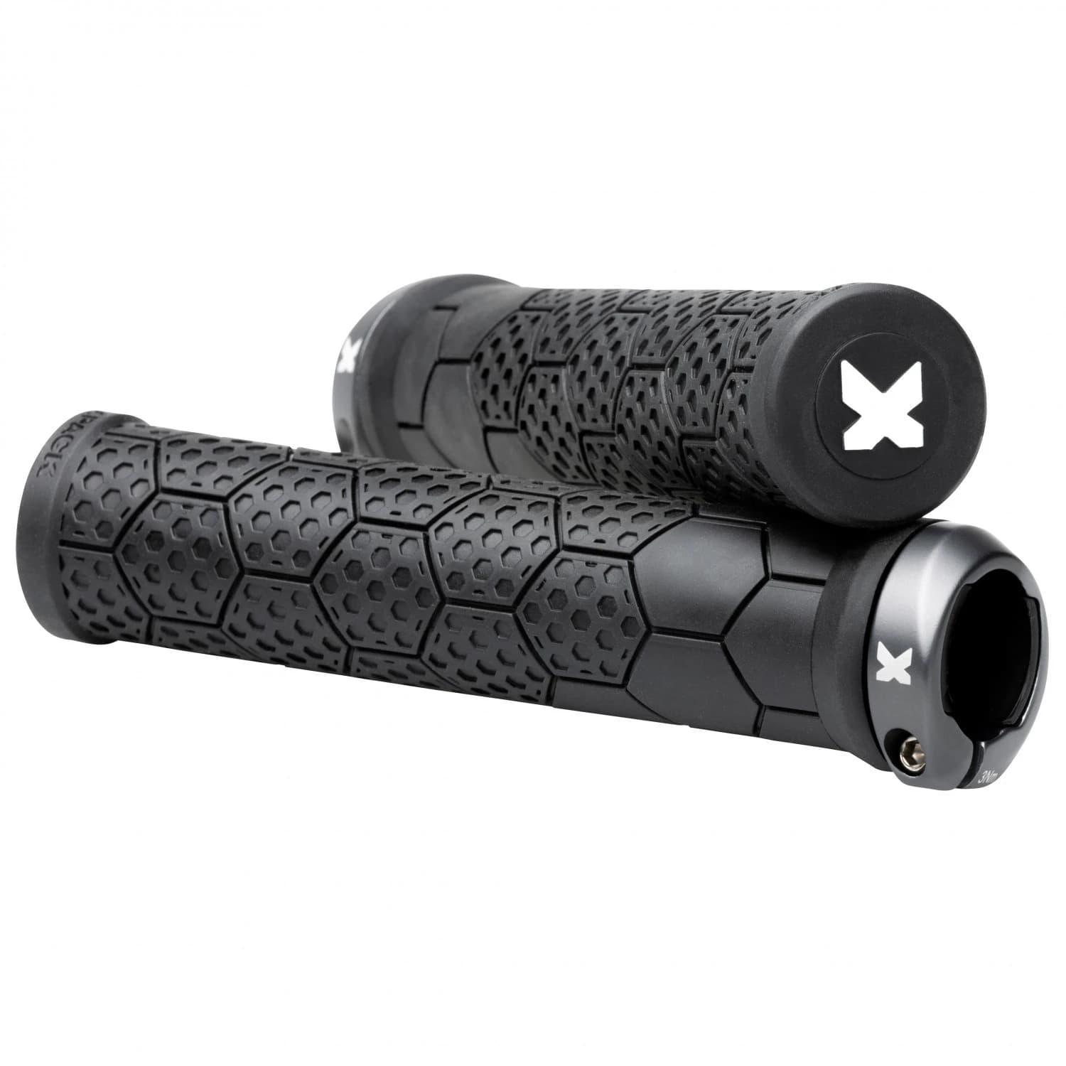 Грипове за кормило Sixpack racing Z-Trix AL Bike grips - Black / Dark Titanium