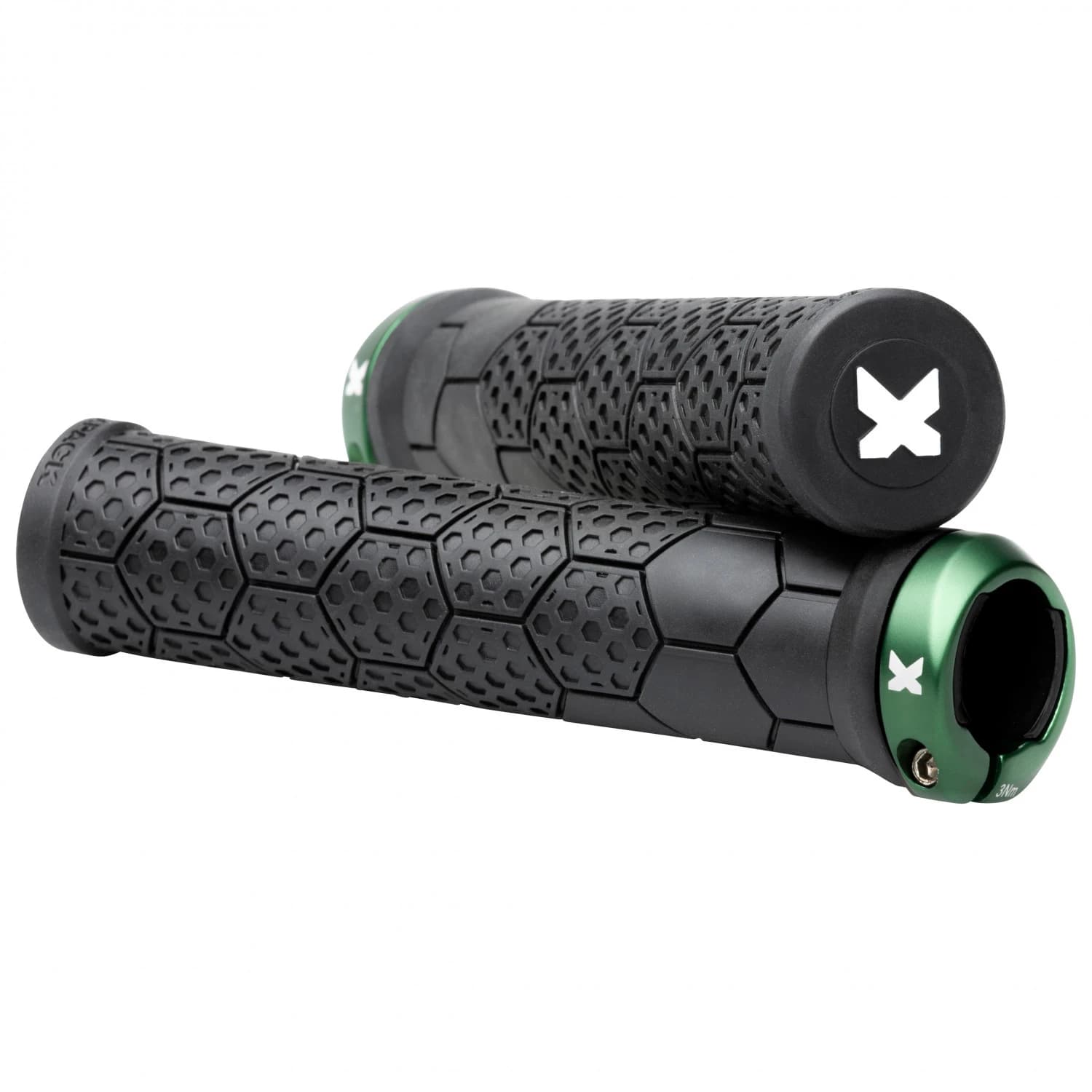 Грипове за кормило Sixpack racing Z-Trix AL Bike grips - Black / Green