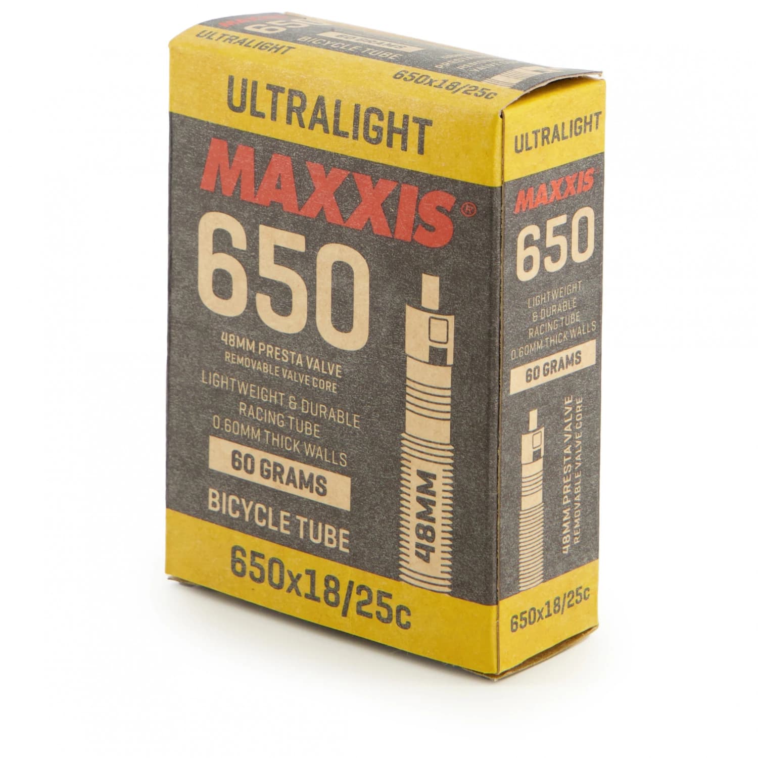 Вътрешна гума Maxxis Ultralight 650x18/25C Inner tube - Black