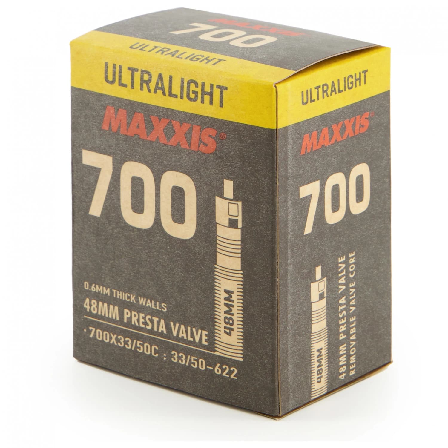 Вътрешна гума Maxxis Ultralight 700x33/50 Inner tube - Black