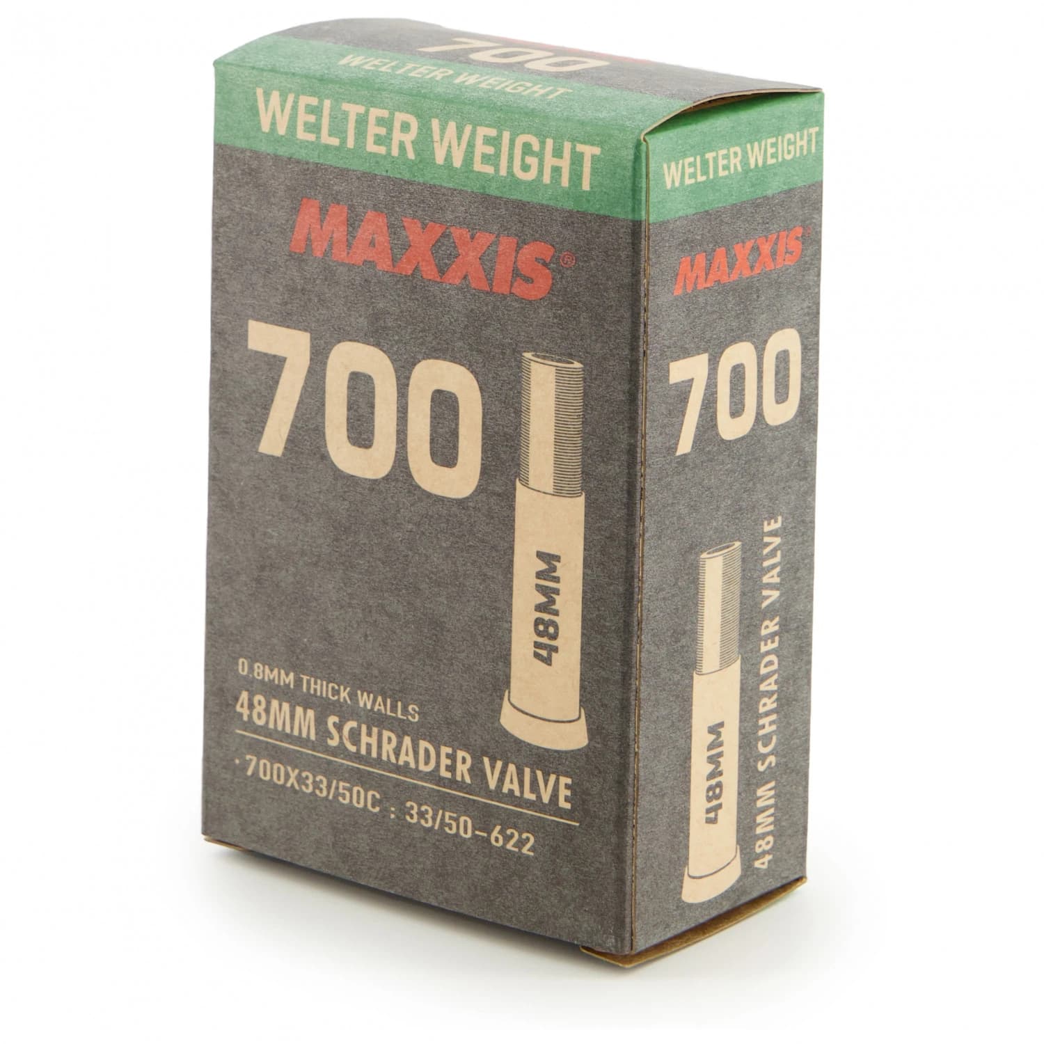 Вътрешна гума Maxxis Welterweight 700x33/50 Inner tube - Black