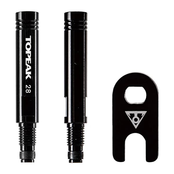 Аксесоар за ремонт на гуми Topeak Valve Extender 28 mm (2er Set) Tyre & tube accessories - Black