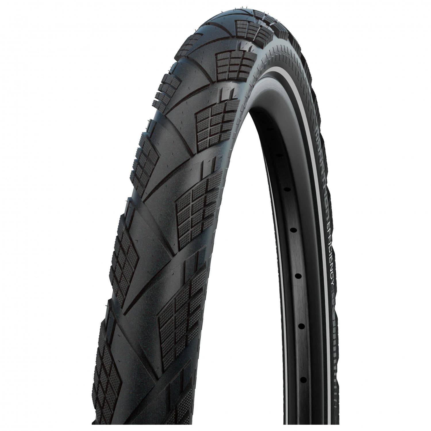Велосипедна гума Schwalbe Marathon Efficiency Evo 28'' (55-622) SR V-Guard Cyclocross tyre - Black Reflex