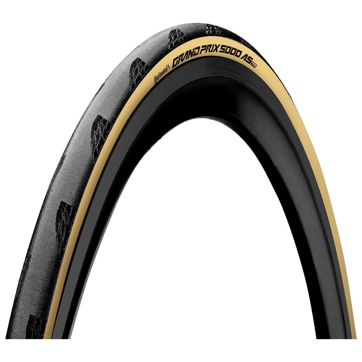 Гума за шосейно колоездене Continental Grand Prix 5000 28'' AllSeason TR Cyclocross tyre - Black / Cream