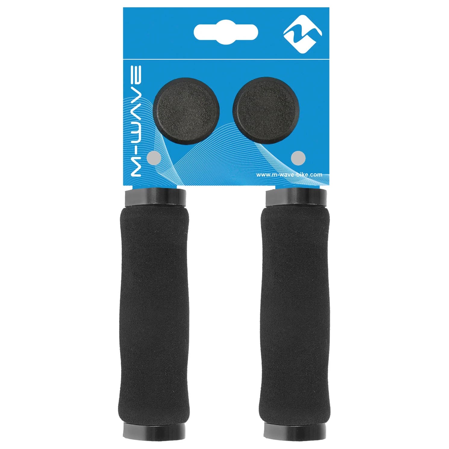 Грипове за кормило M-wave Cloud Slick Fix Light Bike grips - Black