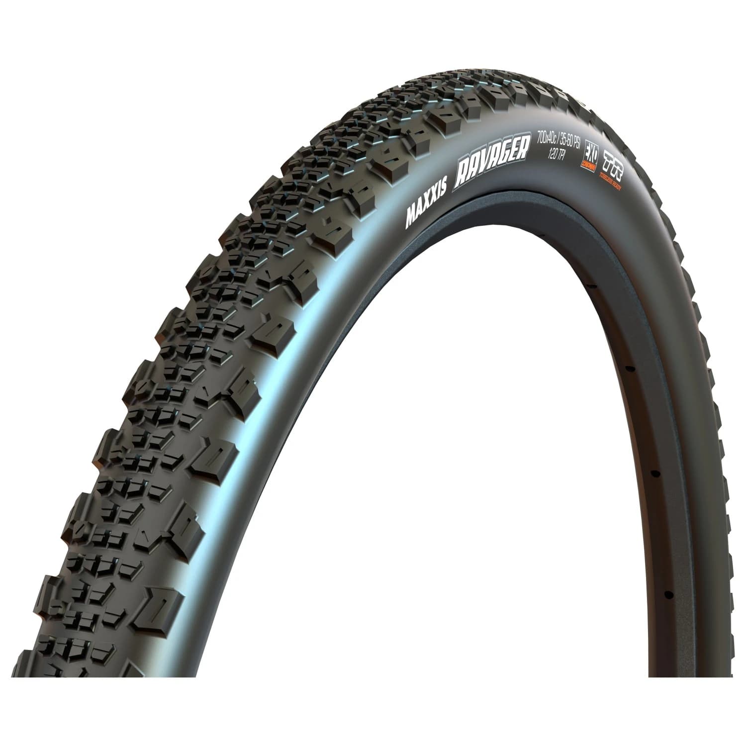 Велосипедна гума Maxxis Ravager 700x50C (50-622) EXO TR Bicycle tire - Black