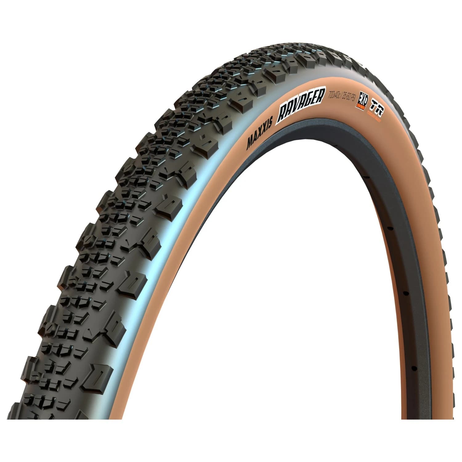Велосипедна гума Maxxis Ravager Tanwall 700x40C (40-622) EXO TR Bicycle tire - Black