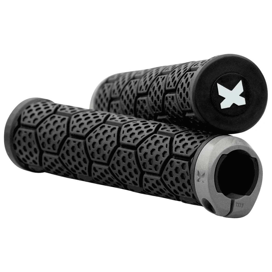 Грипове за кормило Sixpack racing D-Trix PA Bike grips - Steel Grey