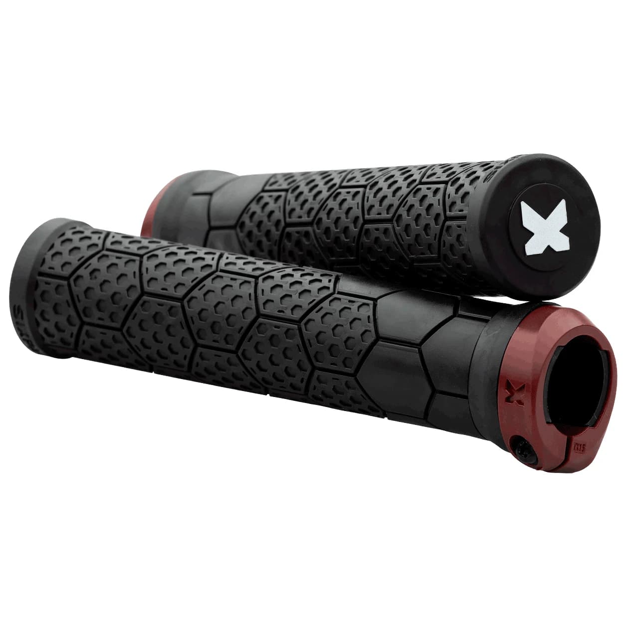 Грипове за кормило Sixpack racing Z-Trix PA Bike grips - Red Velvet