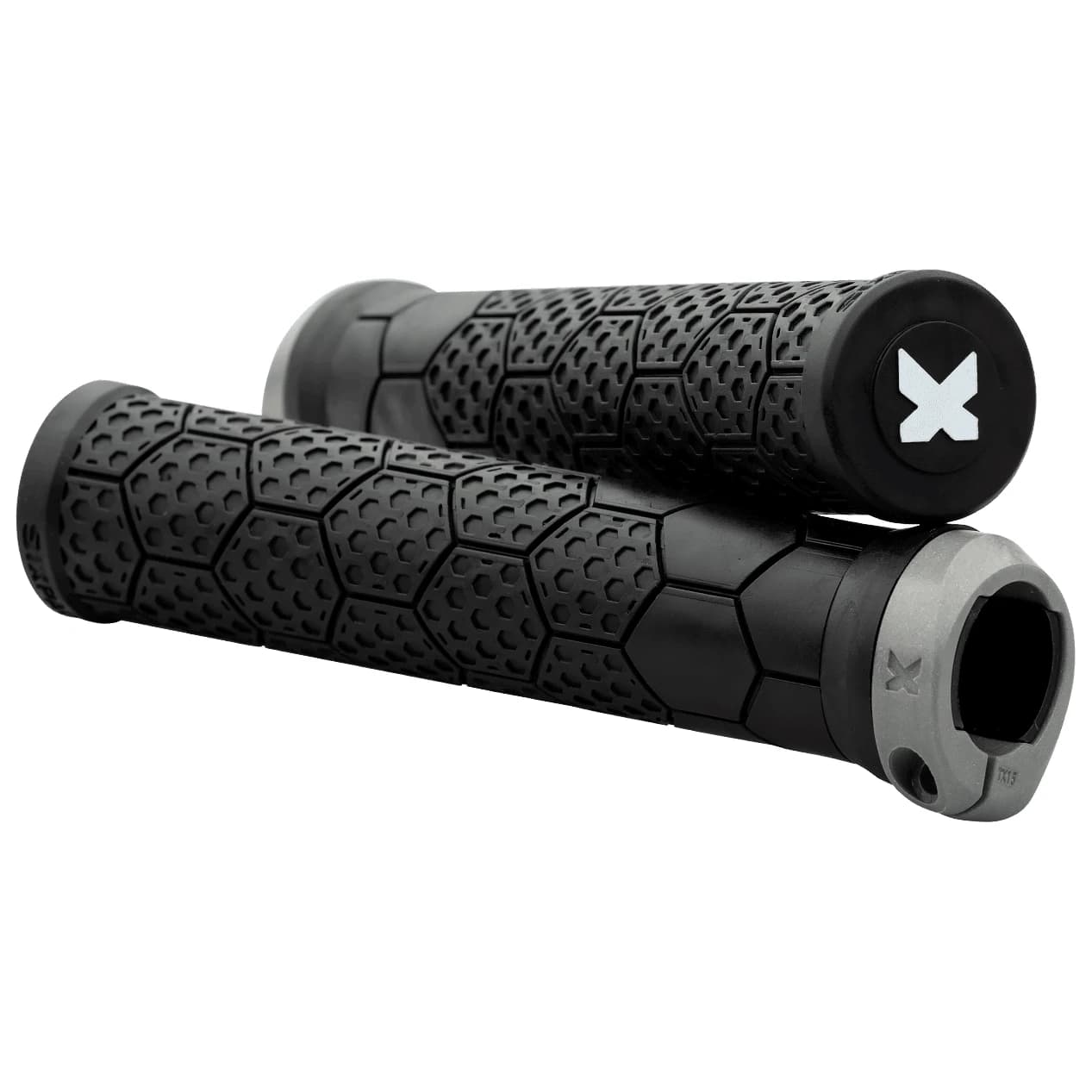 Грипове за кормило Sixpack racing Z-Trix PA Bike grips - Steel Grey