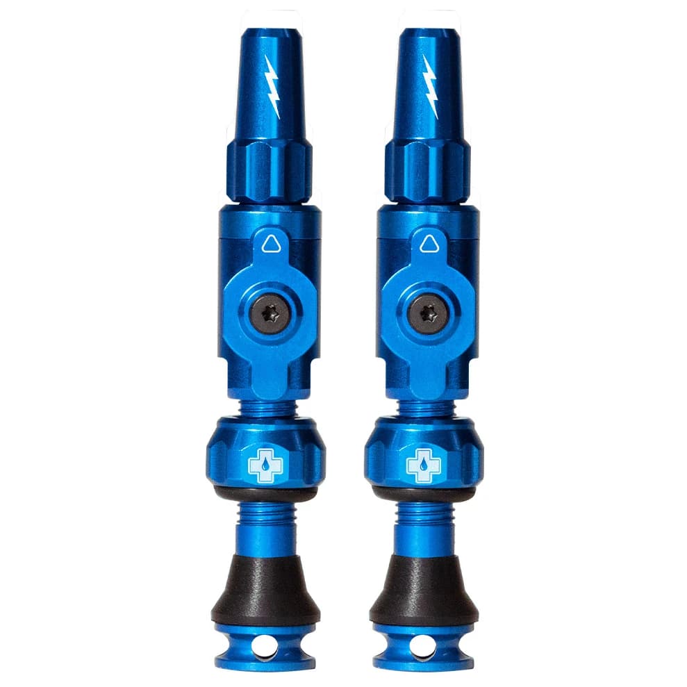 Аксесоар за безкамерен гума Muc Off Tubeless Valves Big Bore Lite Bicycle valve - Blue