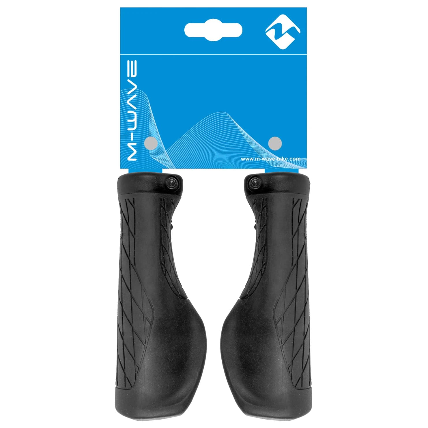 Грипове за кормило M-wave Cloud Ergo Max Fix Bike grips - Black