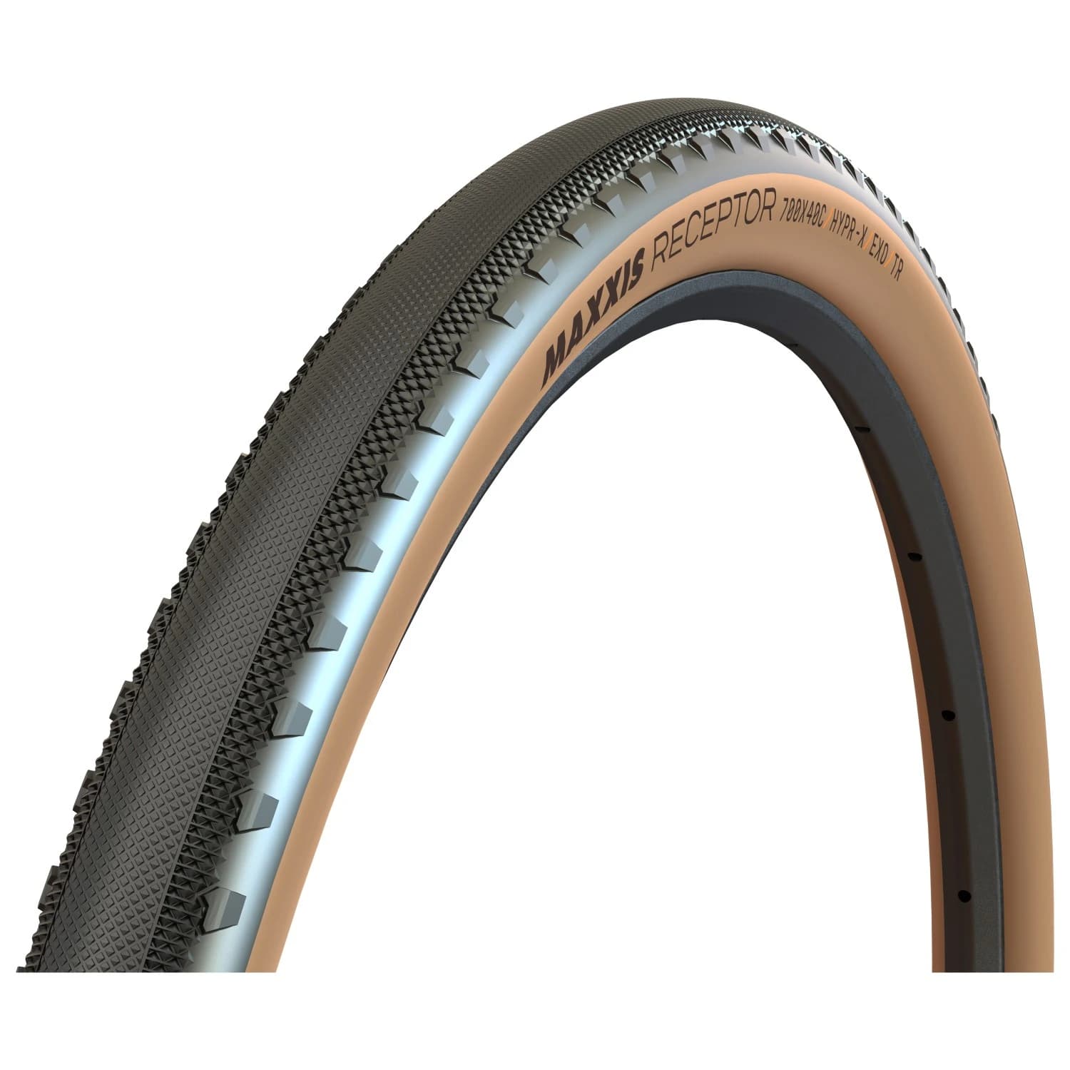 Велосипедна гума Maxxis Receptor 28'' (40-622) EXO TR HYPR-X Bicycle tire - Tanwall