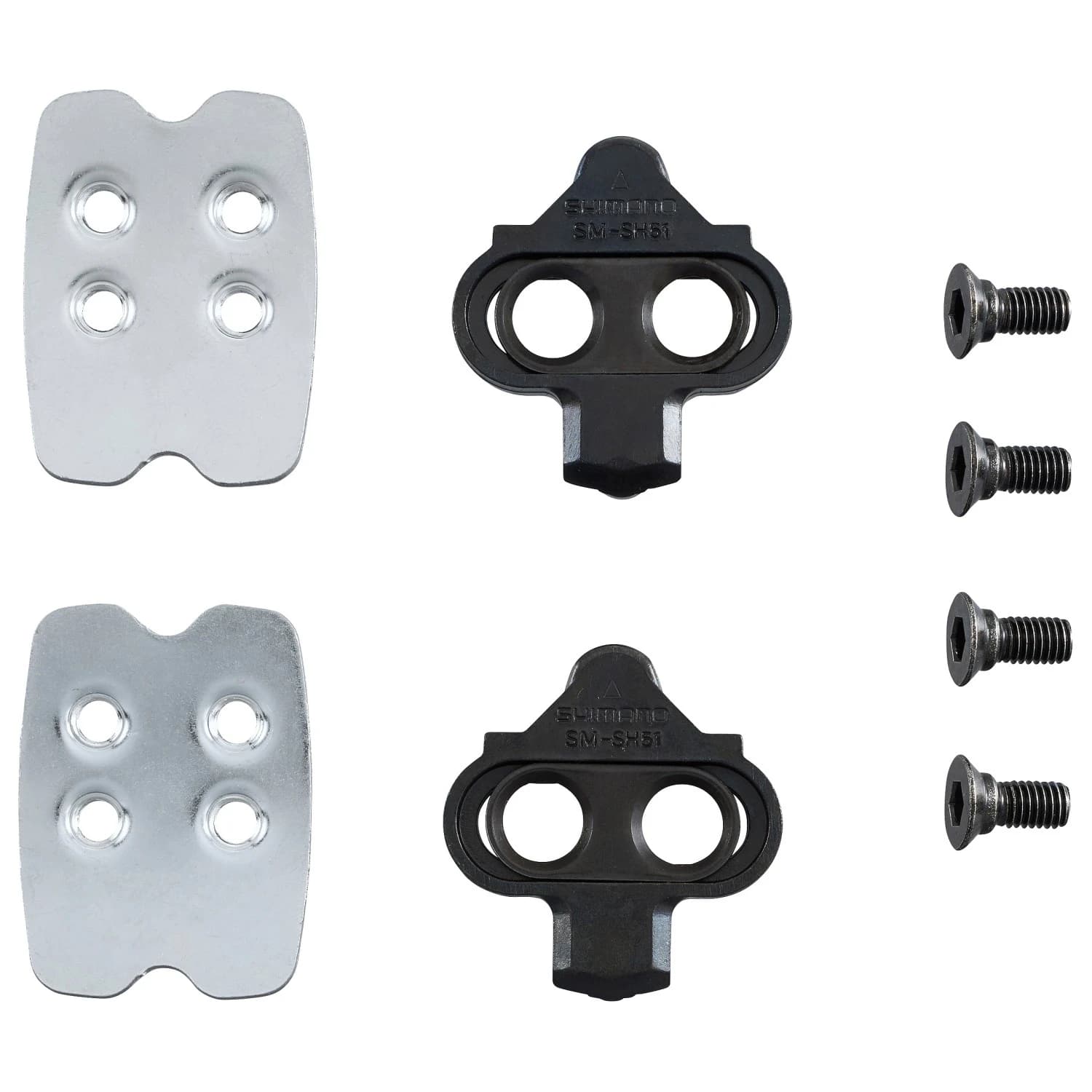 Педали с автомат Shimano Schuhplatten SM-SH51 SPD Clipless pedals - Black