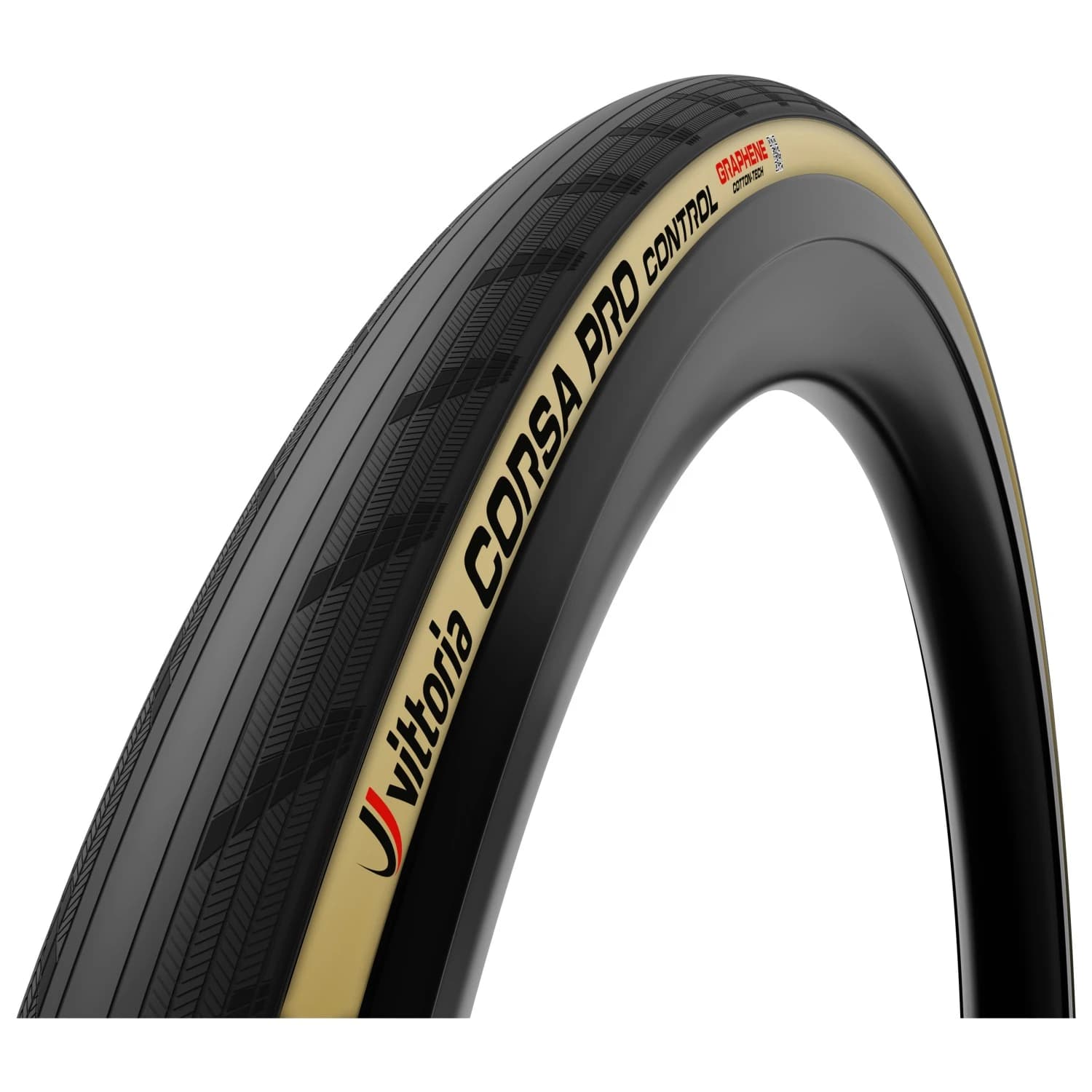 Гума за шосейно колоездене Vittoria Corsa Pro Control TLR G2.0 28'' (30-622) Fold. Bicycle tire - Tan / Black