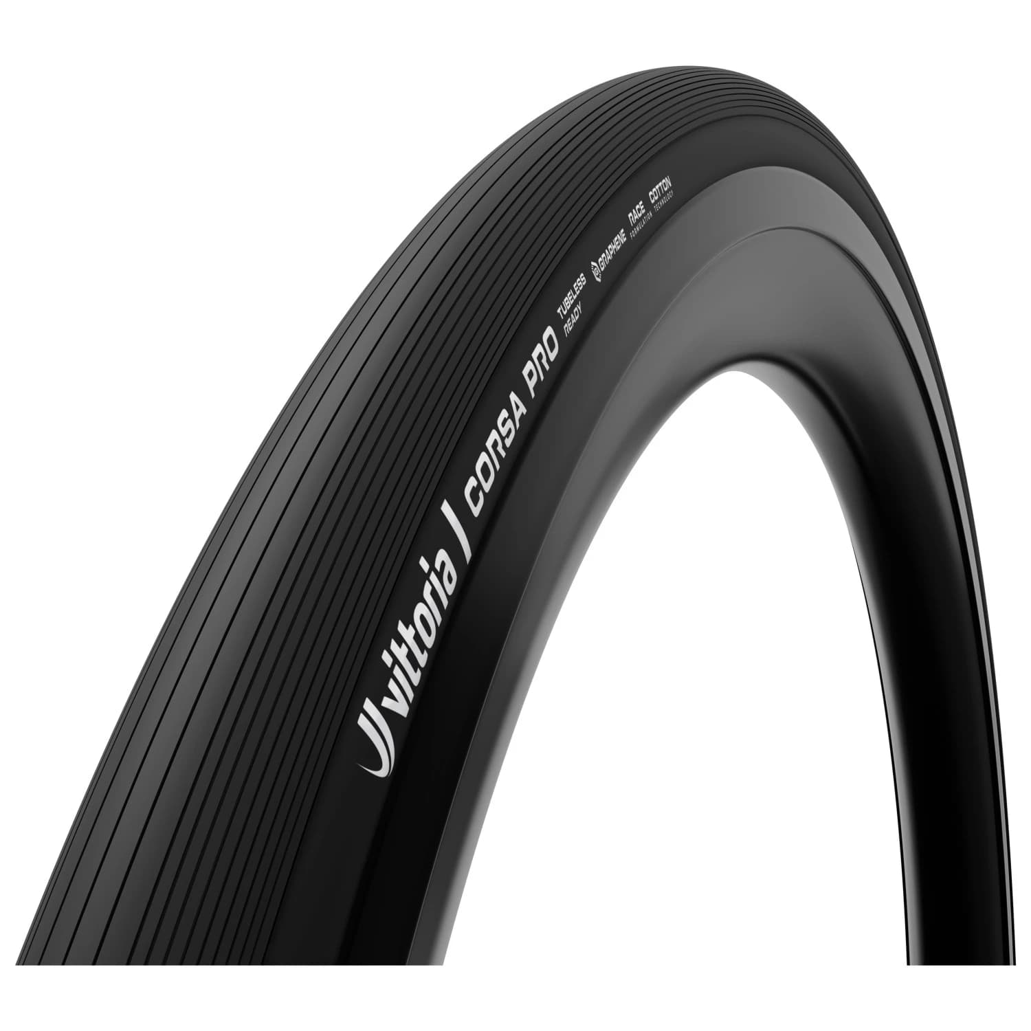 Гума за шосейно колоездене Vittoria Corsa Pro TLR Limited Edition 28''(30-622) Fold. Bicycle tire - Black / Black