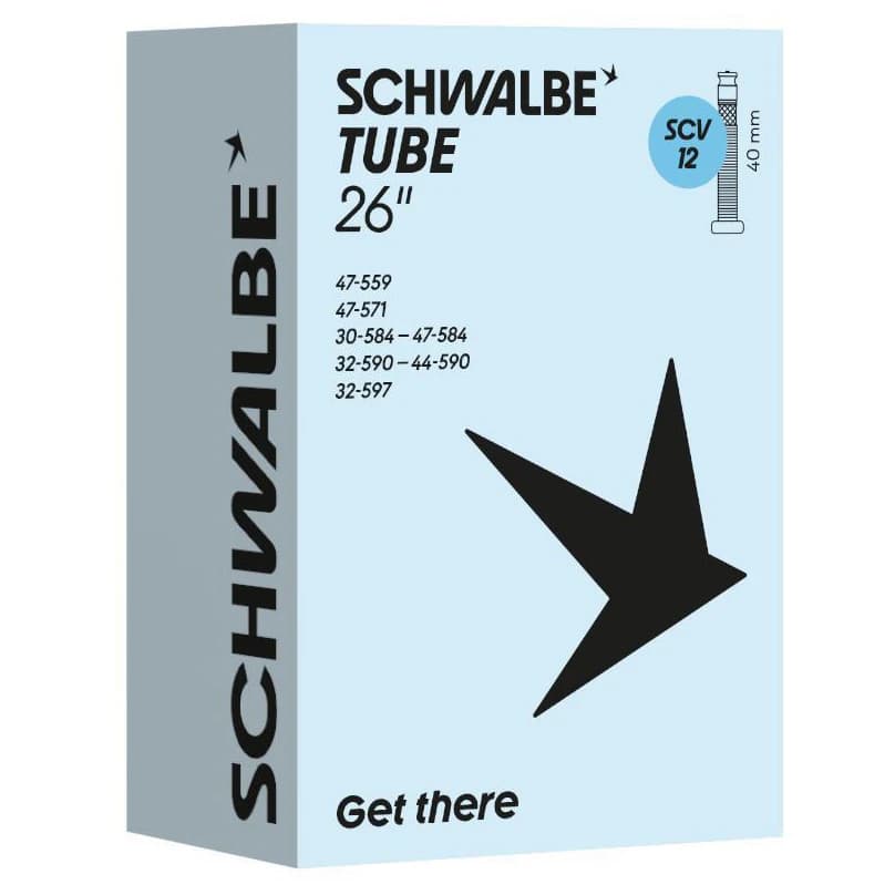 Вътрешна гума Schwalbe 26'' (30/47-559/597) SCV12 Inner tube - Black