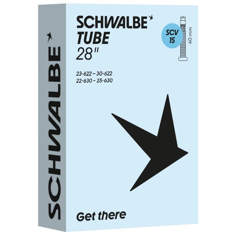 Вътрешна гума Schwalbe 28'' (23/30-622/630) SCV15 Inner tube - Black