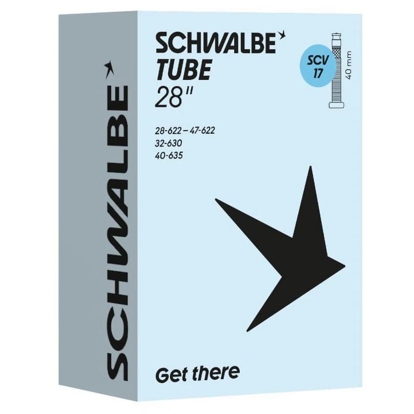 Вътрешна гума Schwalbe 28'' (28/47-622/635) SCV17 Inner tube - Black