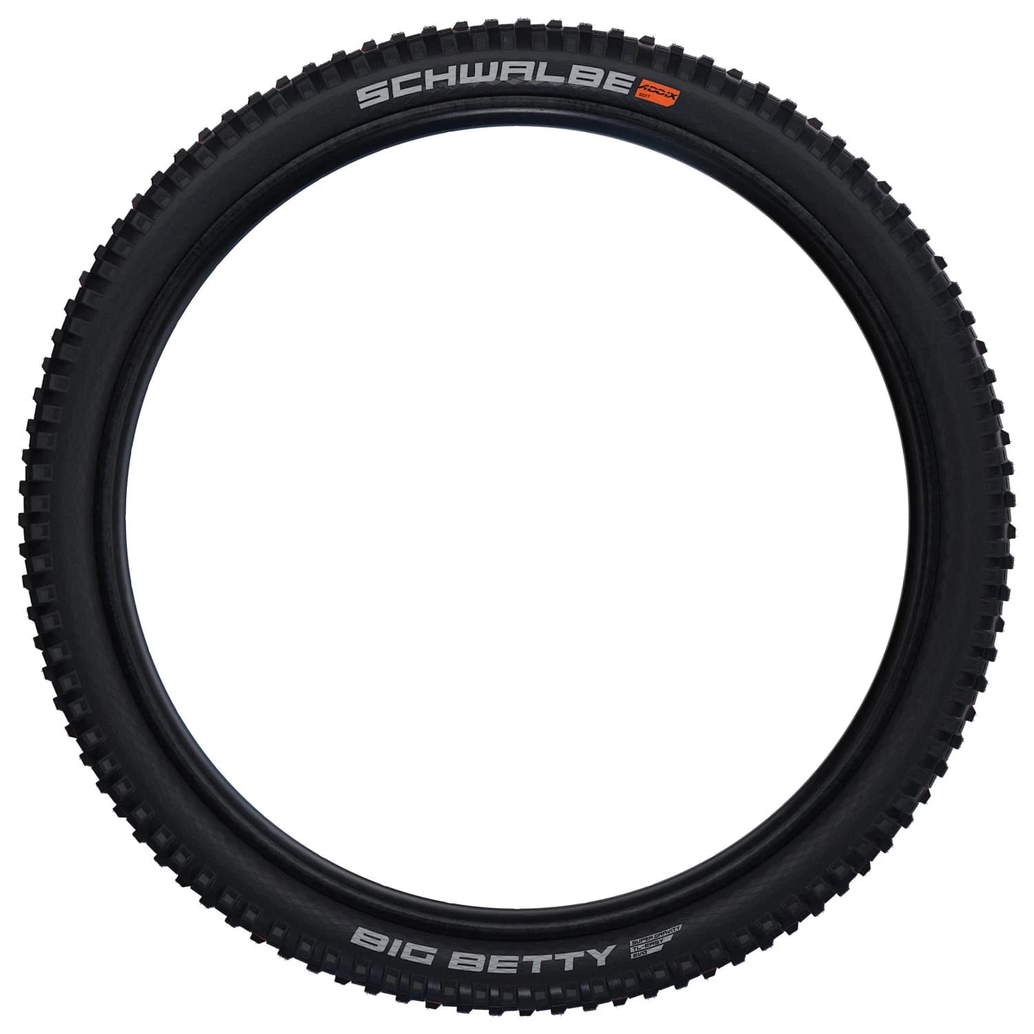 Гума за планинско колоездене Schwalbe Big Betty Soft Evolution Line Super Ground 20'' (57-406) Bicycle tire - Black