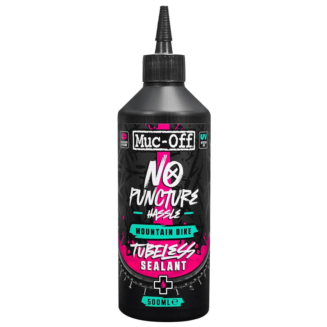Аксесоар за безкамерен гума Muc off MTB Tubeless Sealant Tyre sealant - Pink