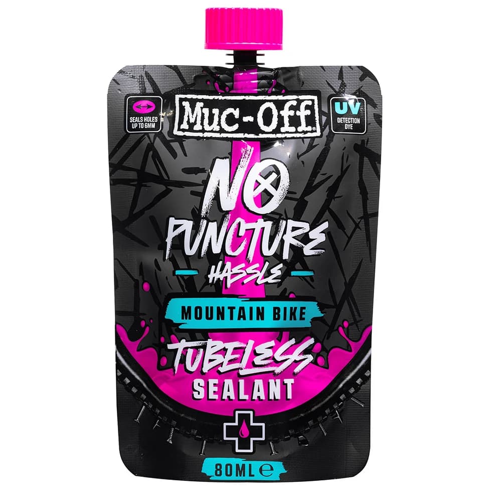 Аксесоар за безкамерен гума Muc off MTB Tubeless Sealant Pouch Tyre sealant - Pink