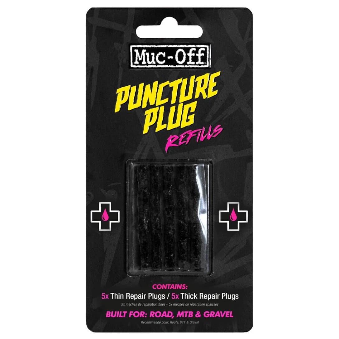 Аксесоар за безкамерен гума Muc off Puncture Plugs Refill Pack Repair kit - Pink