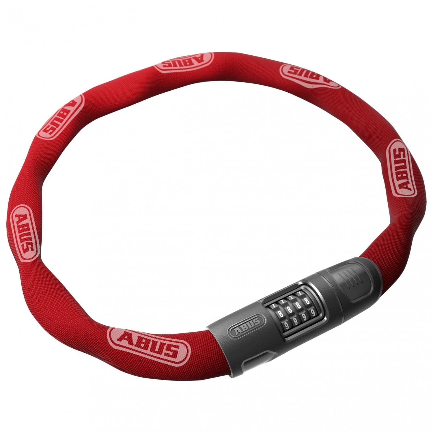Кабелен катинар Abus Kettenschloss 8808C Bike lock - Russet Red
