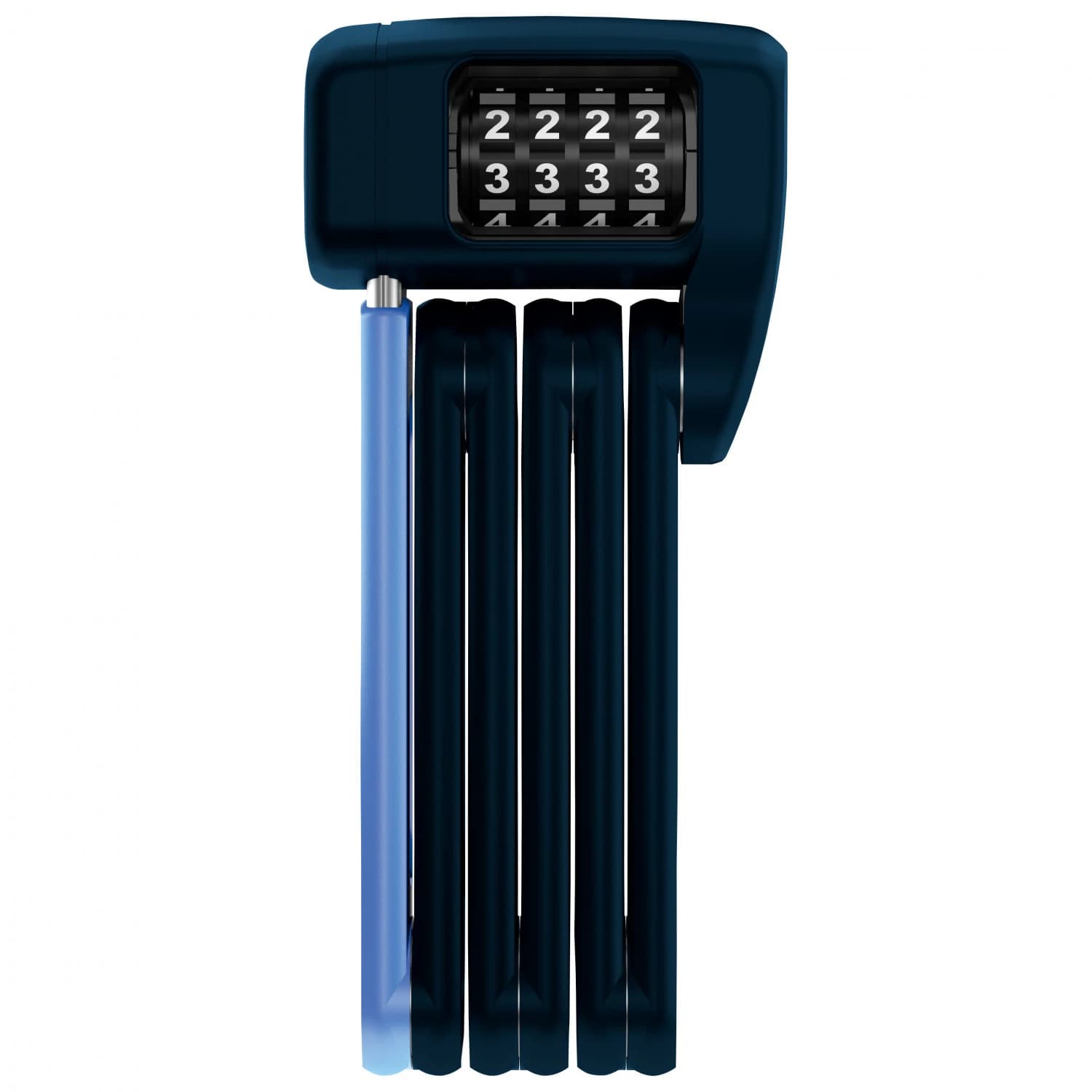 Сгъваем катинар Abus Bordo Lite 6055C Mini Combo Bike lock - Movistar Team