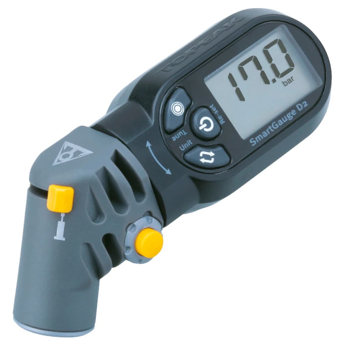 Мини помпа Topeak Smartgauge D2 Manometer - Black / Grey