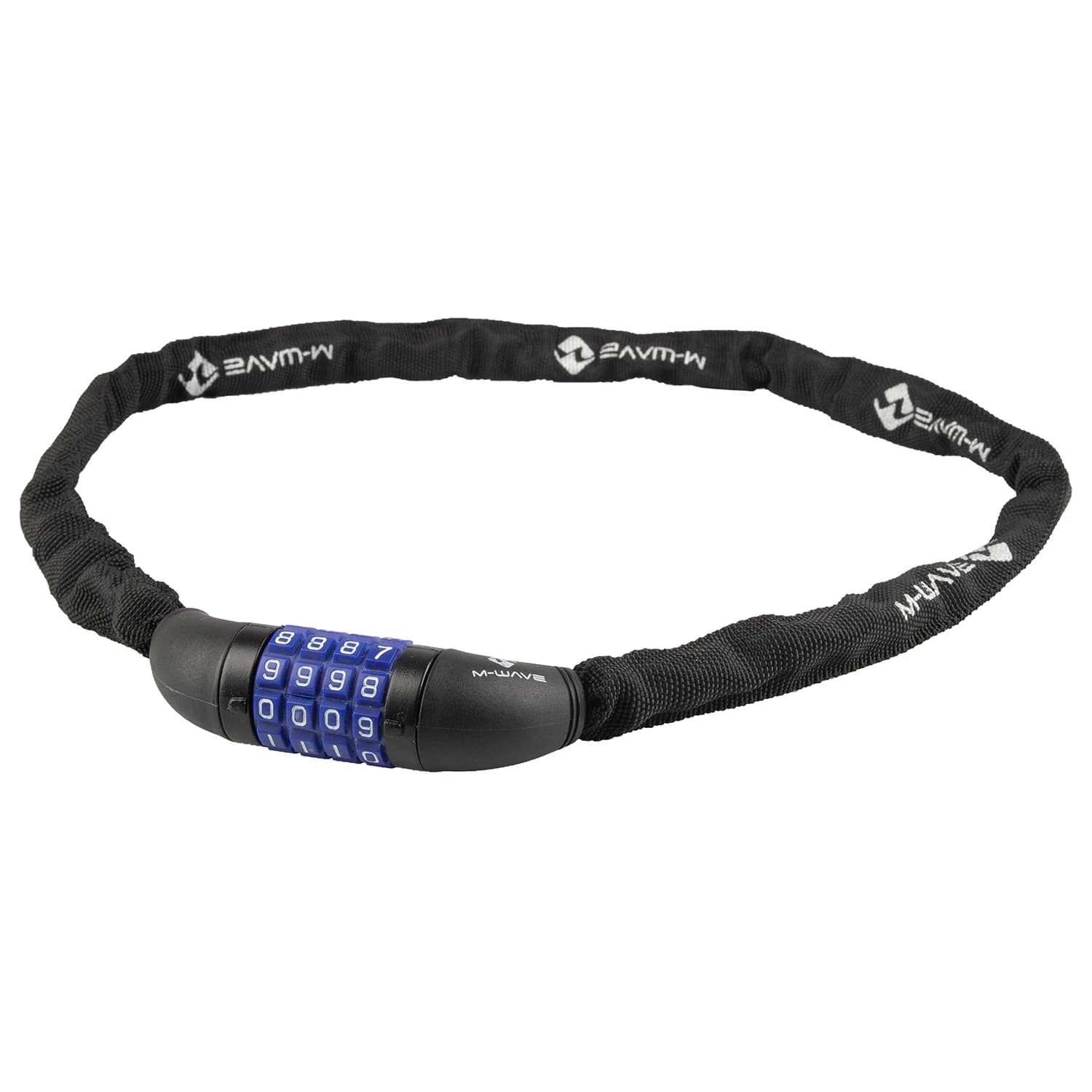 Верижен катинар M-wave Zahlen-Kettenschloss D 3,5.9 Bike lock - Black