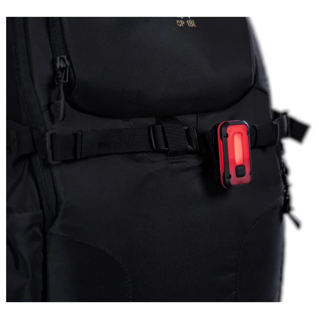 Велосипедна светлина Lupine Rotlicht Pro International Backpack Tail light - Black
