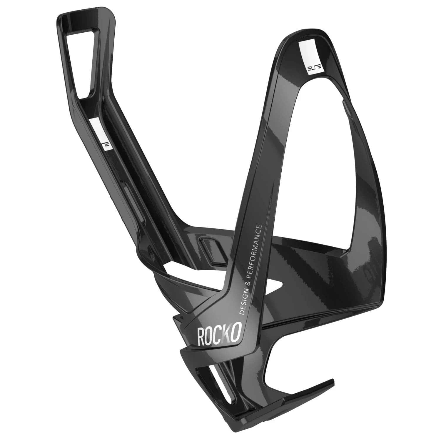 Поставка за бутилка Elite Rocko Carbon Bottle holders - Schwarz / Weiß
