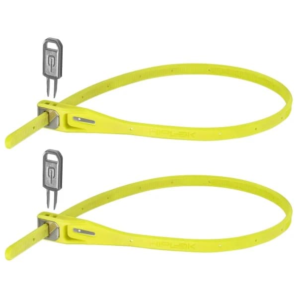 Кабелен катинар Hiplok Z Lok Twin Pack Bike lock - Lime
