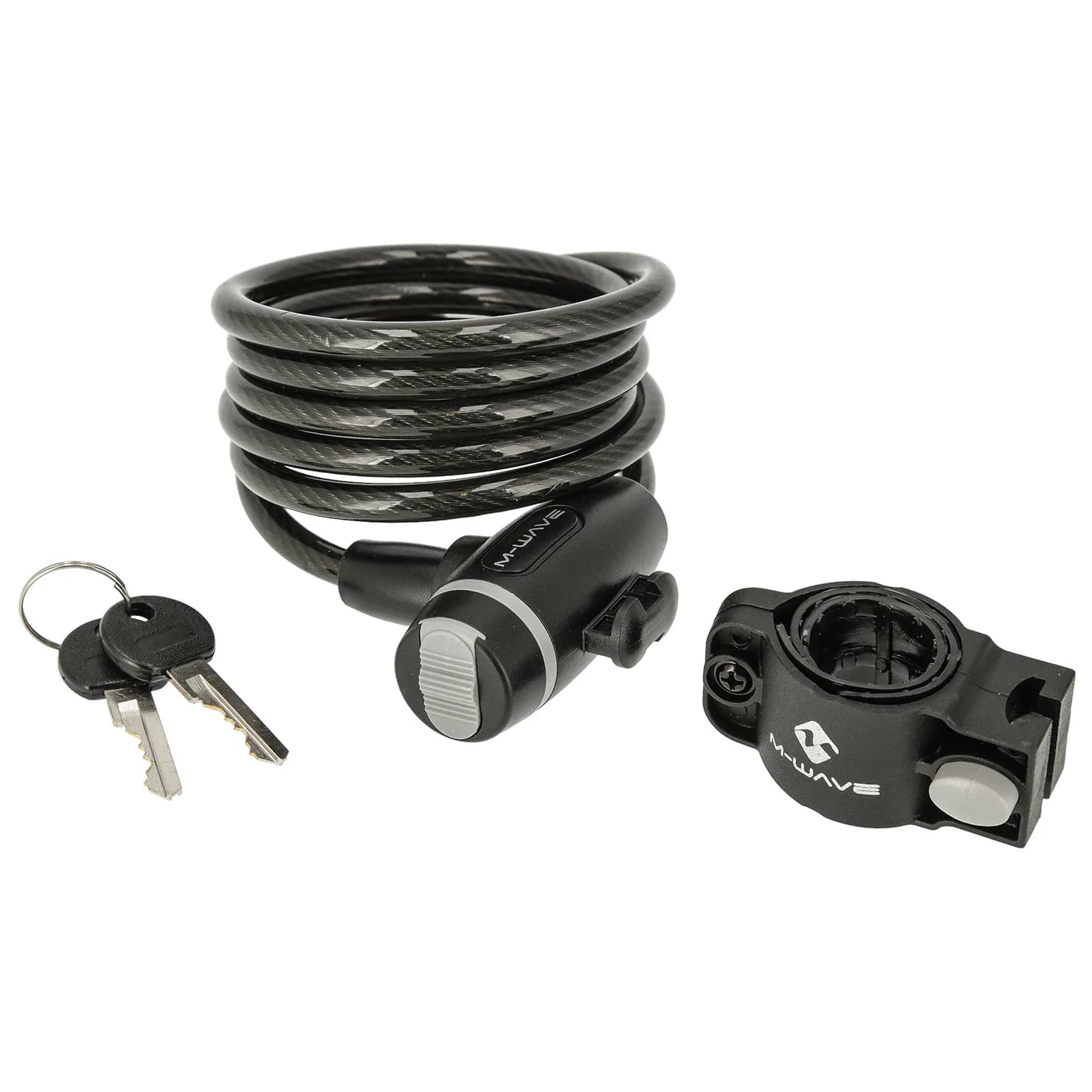 Кабелен катинар M-wave S 8.15 Bike lock - Black