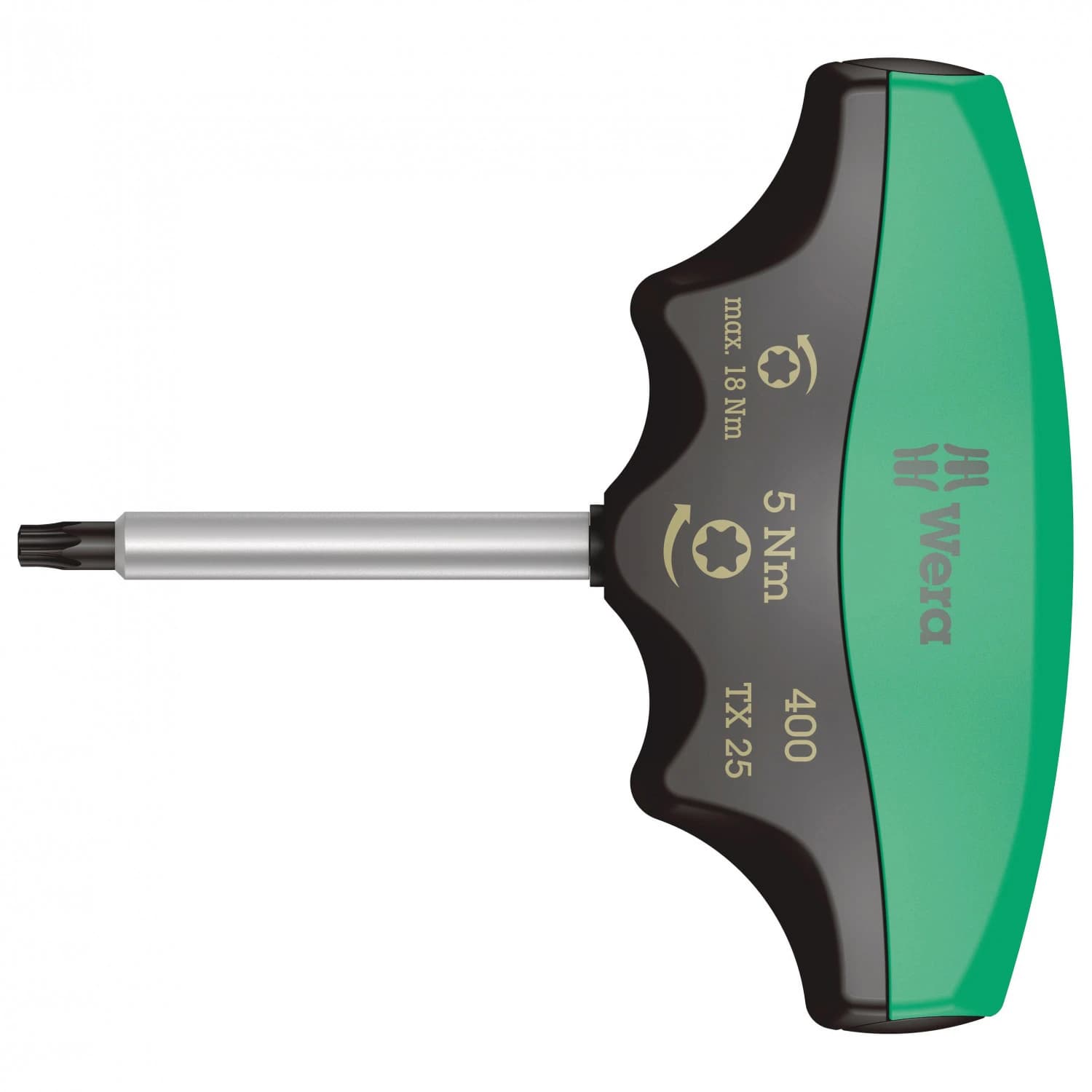 Инструмент за велосипед Wera 400 TX Torque Indicator - Black / Green