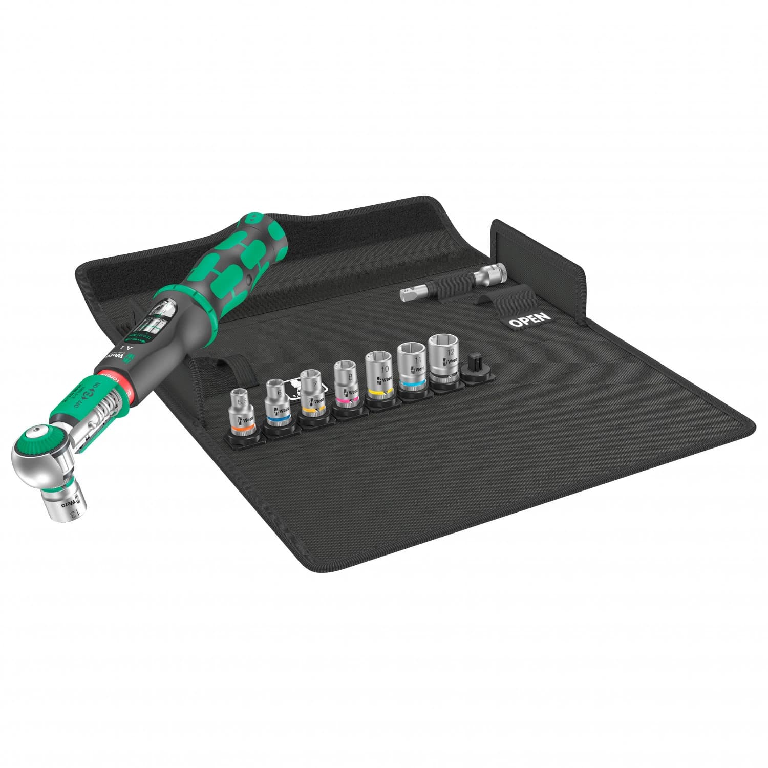 Комплект Wera Safe-Torque A 1 Set 1 Bike tool - Green / Black