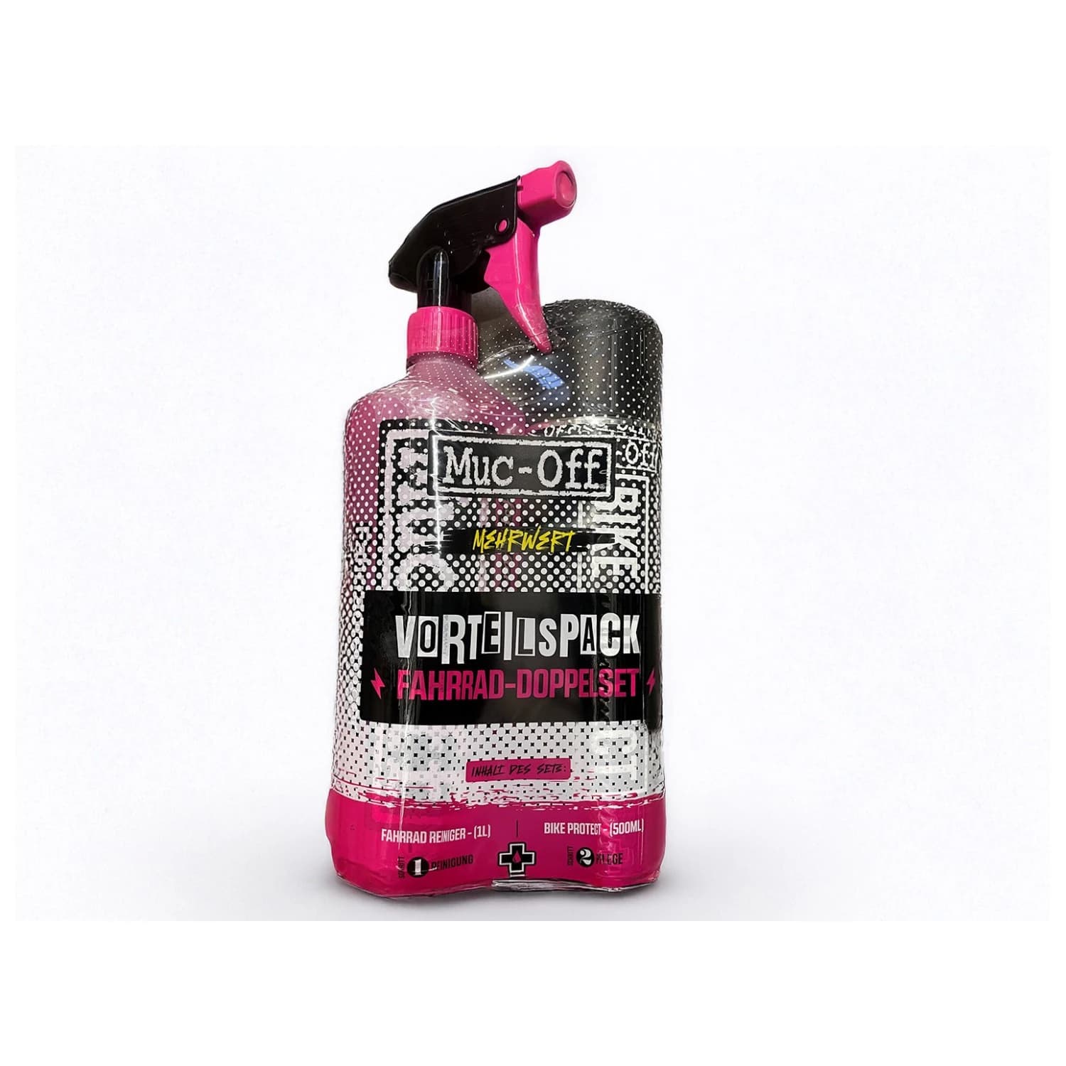 Препарат за миене Muc off Fahrrad Vorteilspack Bike cleaner - Pink
