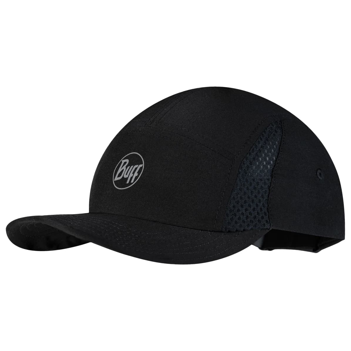 Шапка с козирка Buff 5 Panel Go Cap - Solid Black