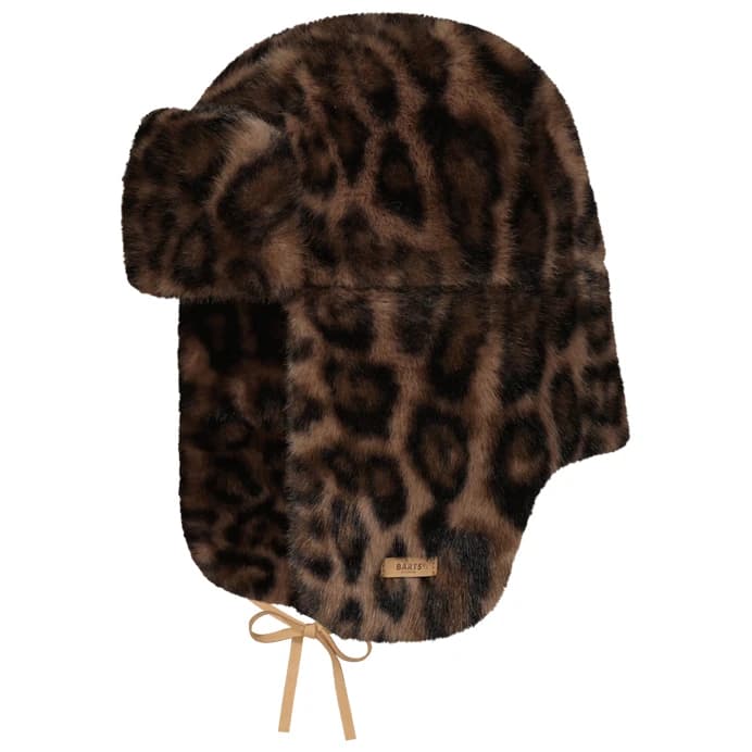Зимна шапка (beanie) Barts Women's Lucerne Bomber Beanie - Print Brown II