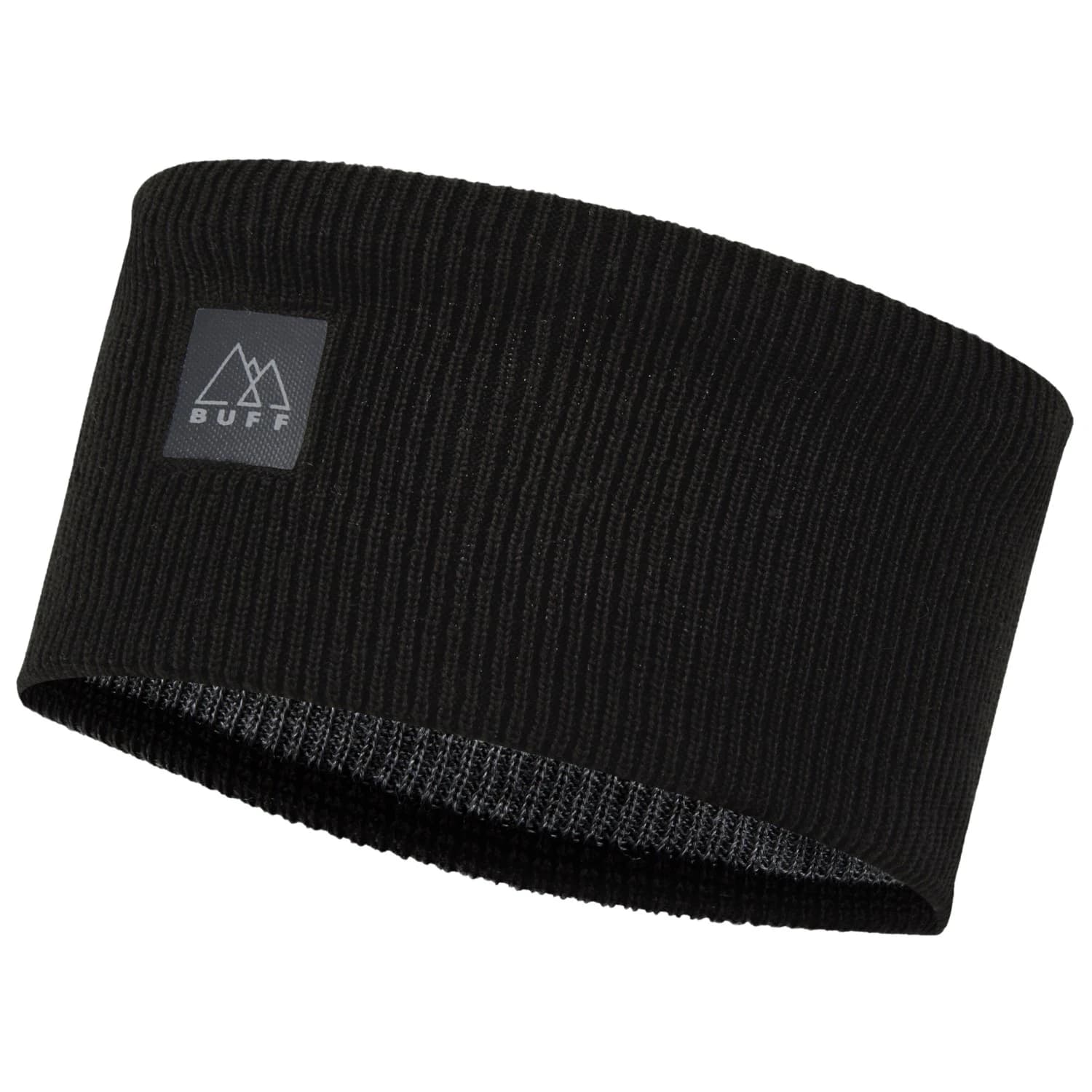 Лента за глава Buff Crossknit Headband - Solid Black