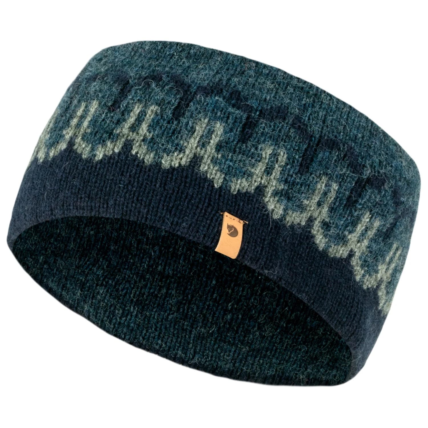 Лента за глава Fjällräven Övik Path Knit Headband - Dark Navy / Navy