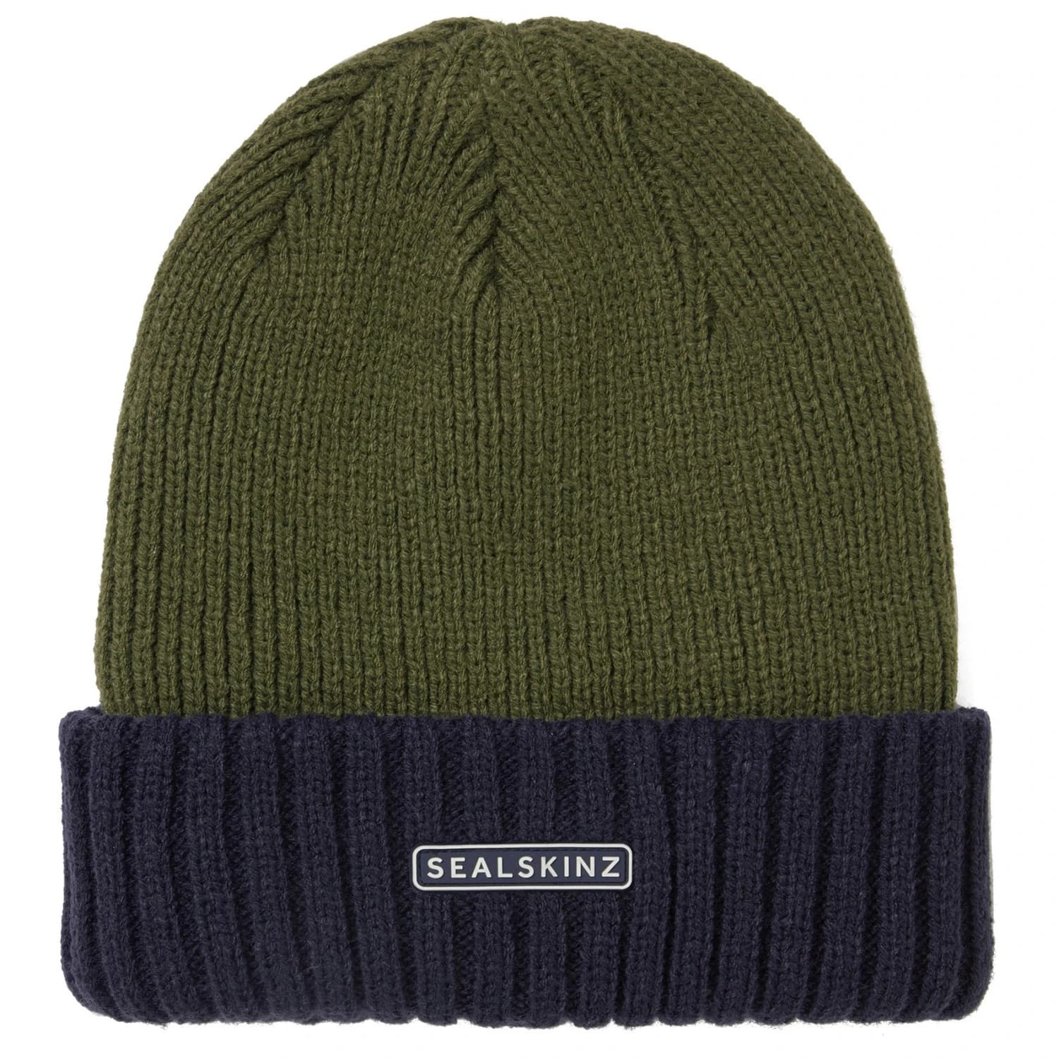 Зимна шапка (beanie) Sealskinz Bacton Beanie - Olive / Navy