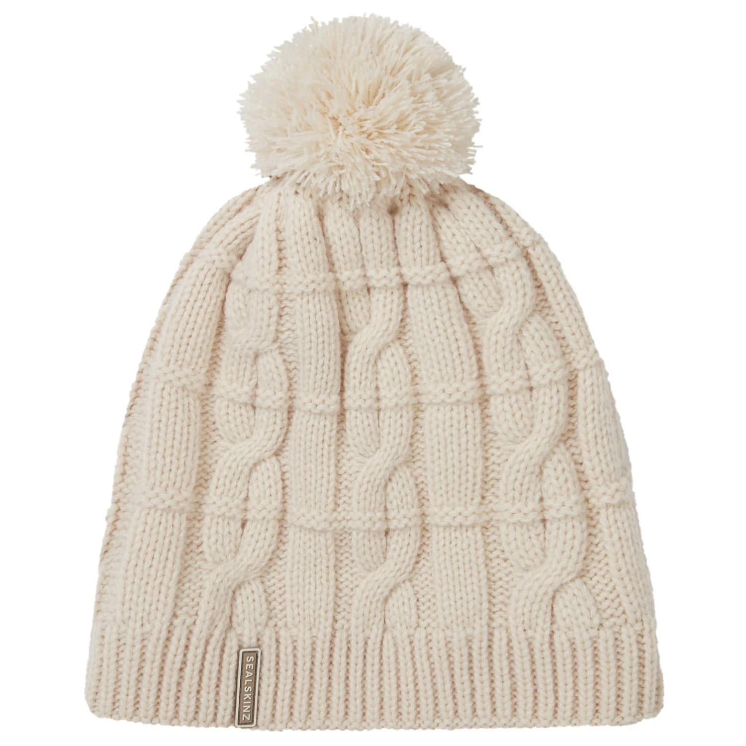 Зимна шапка (beanie) Sealskinz Hemsby Beanie - Cream