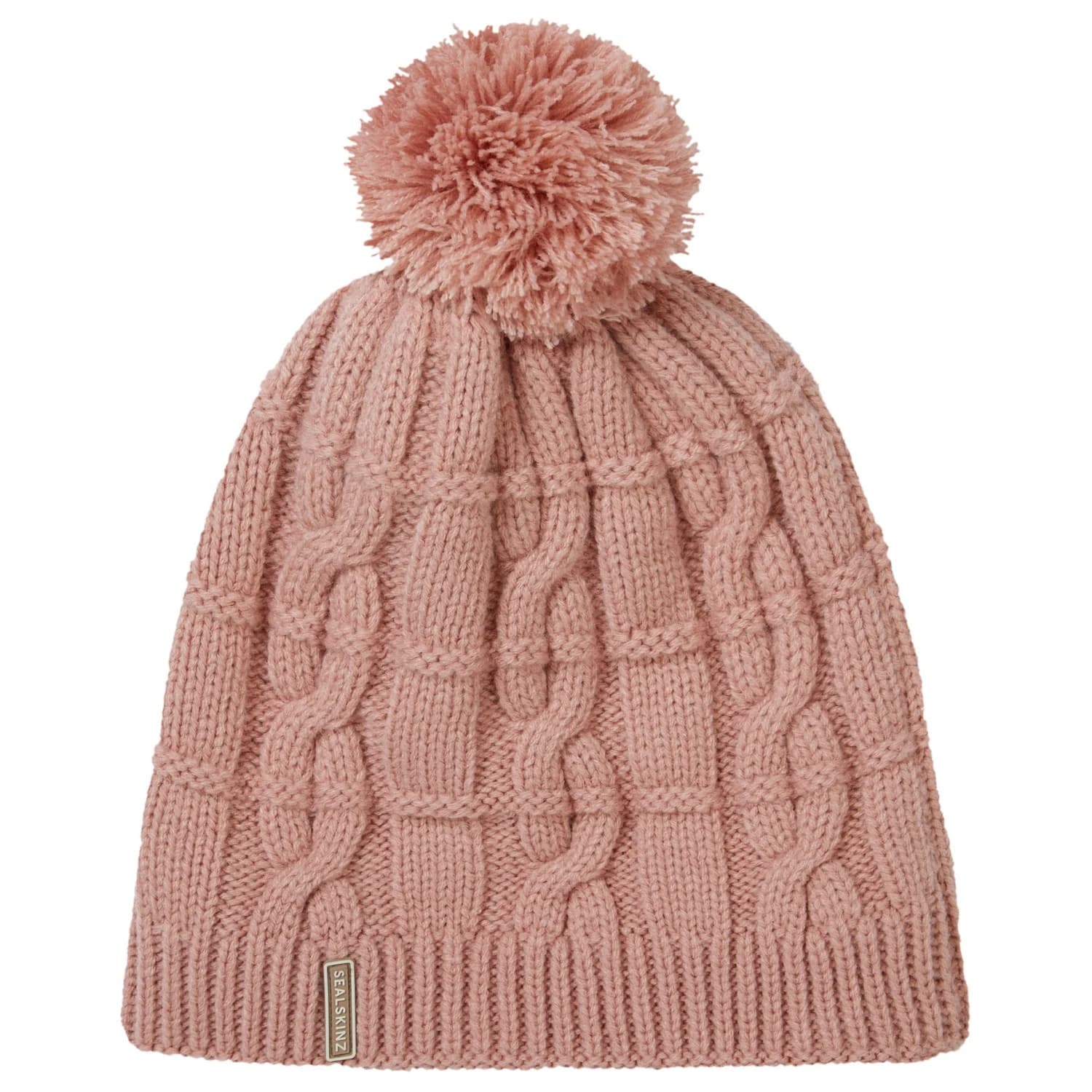 Зимна шапка (beanie) Sealskinz Hemsby Beanie - Pink