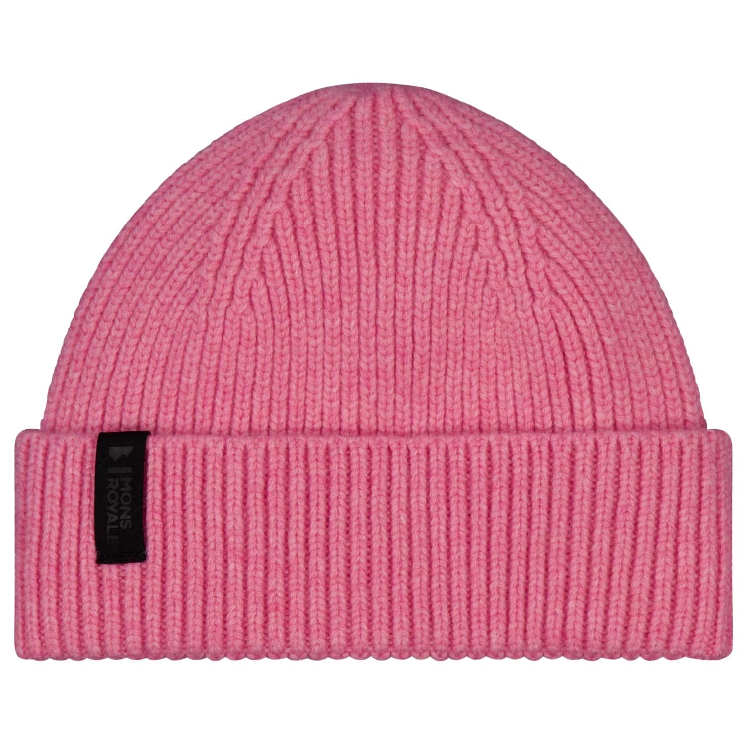 Зимна шапка (beanie) Mons royale Fjord 100% Merino Beanie - Flamingo