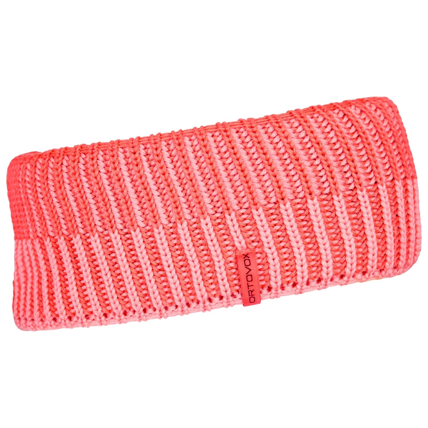 Дамска лента за глава Ortovox Women's Deep Knit Headband - Coral