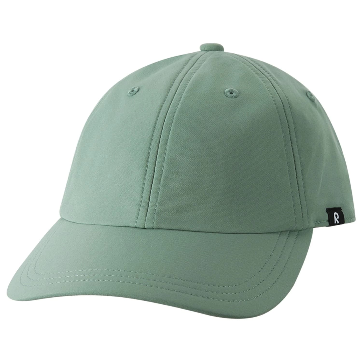 Детска шапка с козирка Reima Kid's Hytty Cap - Stone Green