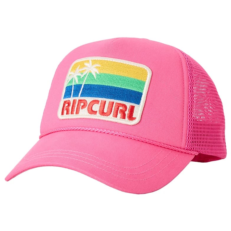 Дамска шапка с козирка Rip curl Women's Mixed Revival Trucker Cap - Hot Pink